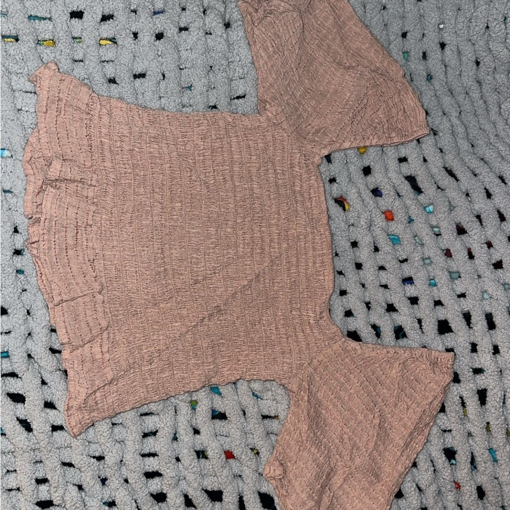 Pink Ruffled Top - Picture 2 of 2